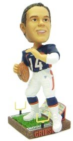 Caseys Distributing 8132904991 Denver Broncos Brian Griese Forever Collectibles Bobble Head