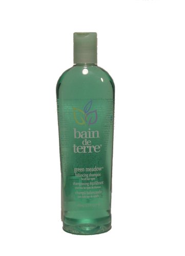 Bain de Terre Green Meadow Balancing Shampoo 13.5 Ounces (Pack of 3)
