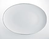 Alessi Mami Platinum Oval Ser.Plate  from Alessi UK Limited