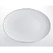 Alessi Mami Platinum Oval Serving Plate, 38 cm (SG70/22 38)