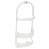 Zenith Products Over the Shower Caddy, Frosted Plastic