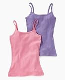 Greendog Girls 2-Pack Fashion Basic Cami
