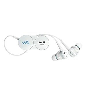 【クリックで詳細表示】SONY ウォークマン用 Bluetoothヘッドホン ホワイト MDR-NWBT10N/W