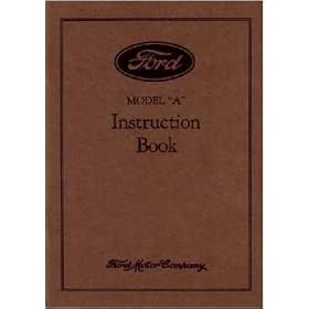 1929 FORD Model A Car Instruction Manual Owners Guide