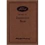 1929 FORD Model A Car Instruction Manual [eb186R]