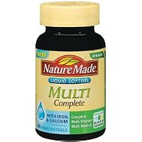 Nature Made Multi Complete Liquid Softgels - 180 Count