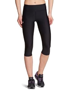 Under Armour Authentic Compression Women's Capri - Black/Argent,  M