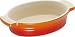 Le Creuset オーバル・ディッシュ 17cm オレンジ 910040-17-09
