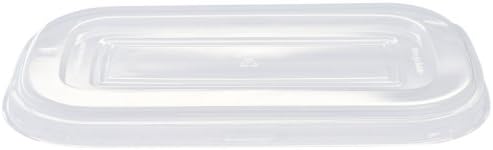 IFN Green 35-5000R BAMware PET Flat Lid for 29oz Lunch Box (Case of 500)