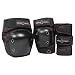 Jr. Knee,Elbow,Wrist 3-Pack Combo, Black