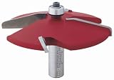Freud 99-523 1/2" Height 2+2 Rounded Straight-Angled Raised Panel Router Bit (1/2" Shank)