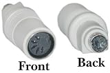 DIN5 Female / MiniDin6 (PS/2) Male, AT-PS/2, Keyboard Adaptor