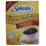 Splenda No Calorie Sweetener Flavor Blends for Coffee, Cinnamon Spice - 30 Sticks