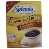 Splenda No Calorie Sweetener Flavor Blends for Coffee, Cinnamon Spice - 30 Sticks by Honey