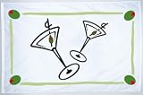 Cocktail Martini Party Flag 3 Ft X 5 Ft Nylon