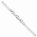 Sterling Silver 3 Dolphins Anklet - 9 inch