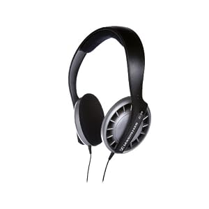 Sennheiser HD 408 Headphone with Flexible Headband (Black)