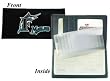 Florida Marlins Embroidered Leather Checkbook Cover - Baseball Sports Merchandise