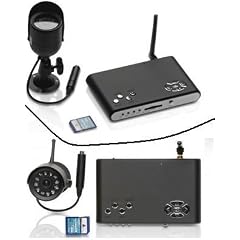 CnMemory Funk Video�berwachung Dig. Videorekorder (DVR) + Outdoor Funk Kamera (schwarz)