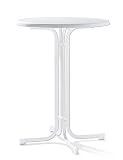 Sieger Stehtisch Dekorplatte 86cm Farbe weiß