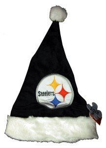 STEELERS KIDS SANTA HAT