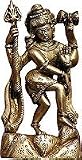 ShalinCraft Hindu God Shiva Figurine Made in Brass in Standing Posture