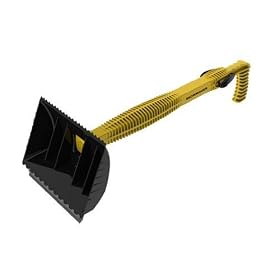 SnowMover Heavy Duty Snowplow with Dense Rubber Bristles