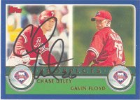 Buy Chase Utley, Philadelphia Phillies Autographed Card by Topps