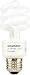 Sylvania 29001 MiniTwist 13W Compact Fluorescent Lamp with Integral 120V Ballast, Medium Screwbase, Warm White, 8-Pack # CF13EL/MINITWIST/BL/8