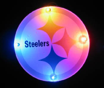 Pittsburgh Steelers Flashing Pin Pendant