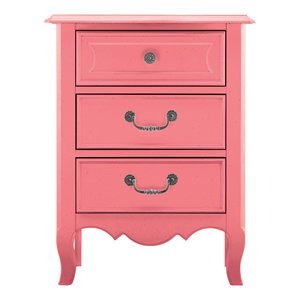 Flamingo Lt Antique Young America Ma Marie Three Drawer Night Stand Flamingo Lt Antique Young America Ma Marie Three Drawer Night Stand