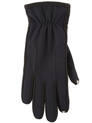 Isotoner Smart Touch Gloves Black Use Them With Your I-Phone Size Womens M/L
