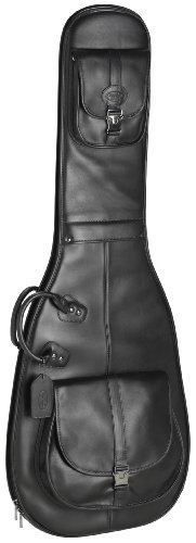 Reunion Blues 46-inch Electric Bass Guitar Bag Black Leather