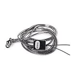 Krusell Mobile Phone Neck Strap in Black and Stainless Steel - 50123