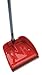Long Handled Dust Pan, Red, Plastic