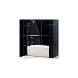 DreamLine SHDR-3534586-01 UNO Single Panel Hinged Tub Shower