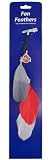 Ohio State Buckeyes Fan Feather Hair Clip