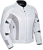 TOURMASTER/CORTECH LRX 2 WOMENS MOTORCYCLE JACKET WHITE