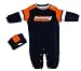 Denver Broncos Romper with Knit Hat, Size= 18 Months