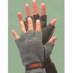 Glacier Glove Kenai Neoprene Palm with Polartec Back Fingerless