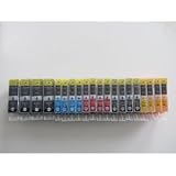 20 Drucker Patronen für Canon ip4850 ip4950 mx885 mg5150 mg5250 mg5350 mg6150 mg6250 mg8150 mg8250 / Sie bekommen 4 x je schwarz 4 x Fotoschwarz 4 x blau 4 x rot und 4 x gelb / Patronen sind mit Chip (komp. Druckerpatronen)