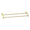 Brandywood 24" Double Towel Bar - Polished Brass