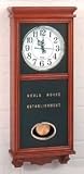 Battery Operated Pendulum Clock - Wood