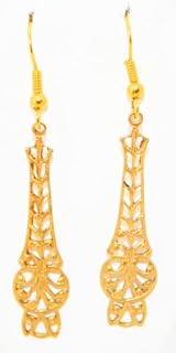 Gold Filigree Earrings