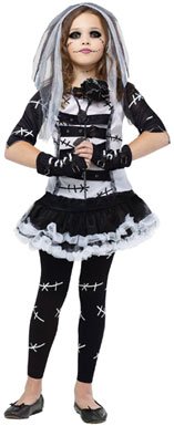 Monster Bride Girls Horror Halloween Costume sz Medium