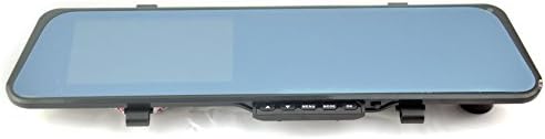 Cartool Dual Lens Car Rearview Mirror HD 720P Camera Recorder DVR 4.3 Inch Night VisionParking Reverse System Wide Angle Rear view Camera with G-sensor Motion Detection