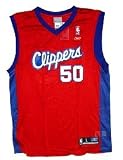 adidas Los Angeles Clippers Baron Davis Replica Road Jersey