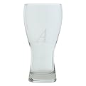 Block Monogram Pilsner Set of 4