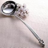 ACORN PUNCH LADLE - SILVER PLATED ACORN DESIGN PUNCH LADLE IN VELVET BOX