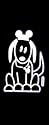 "Disney Dog" Car Window Decal (Walt Disney World Exclusive)